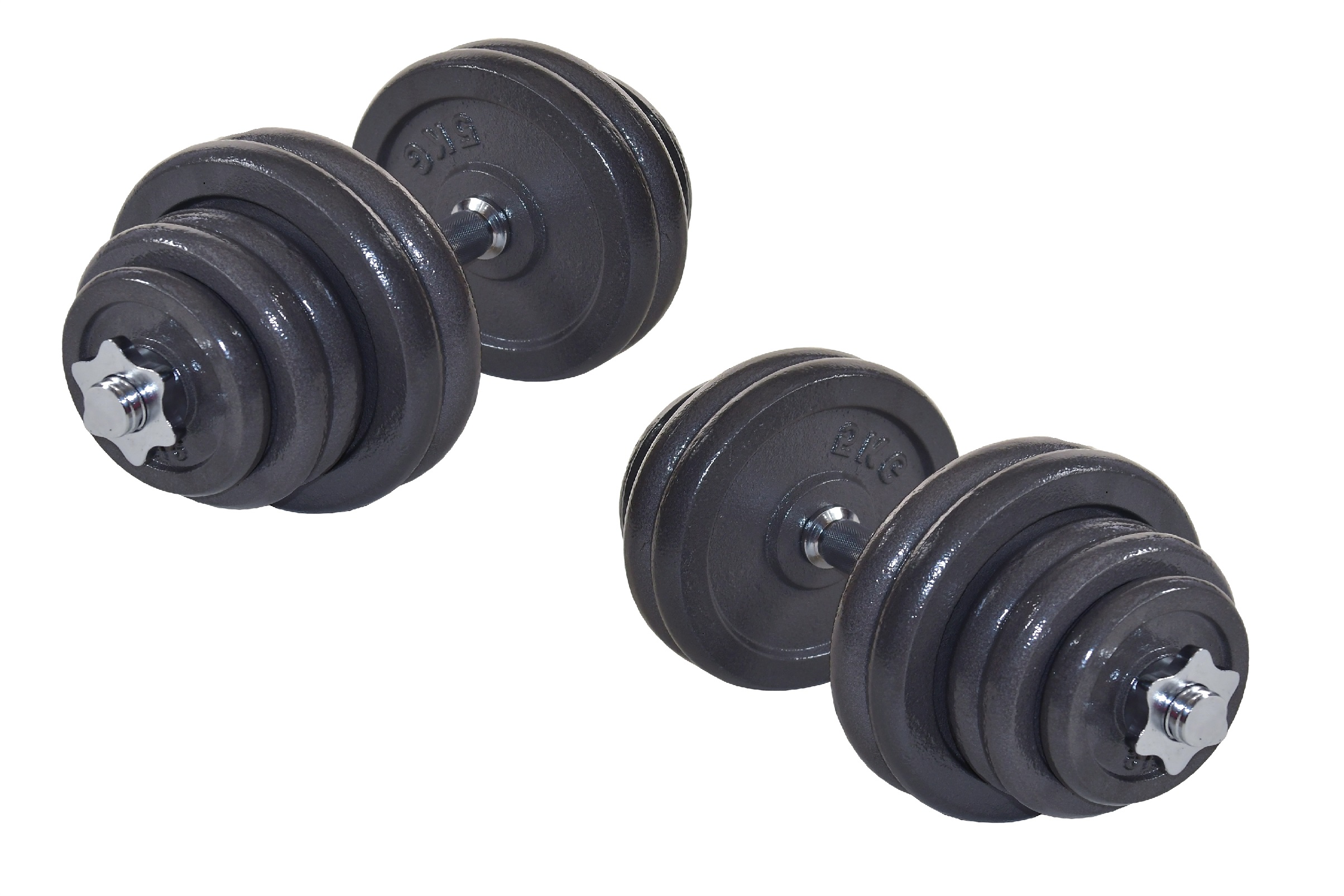 Jednoruční činkový set - 2 x 35 kg