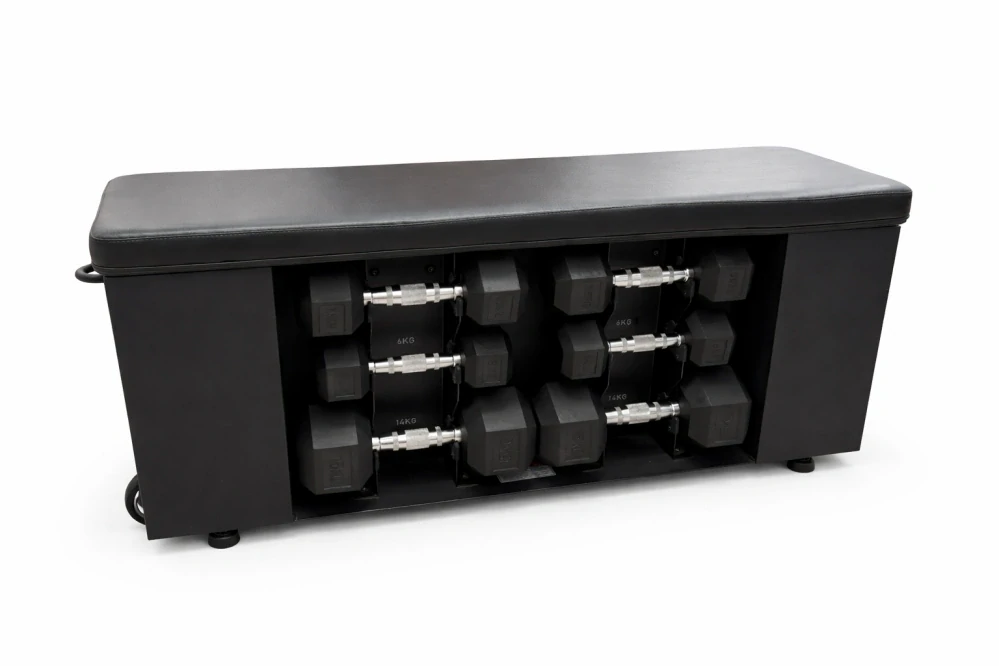 Hiit bench lavice s tréninkovým vybavením