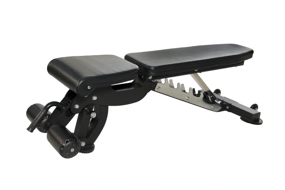 Polohovací lavice s opěrkou pro nohy