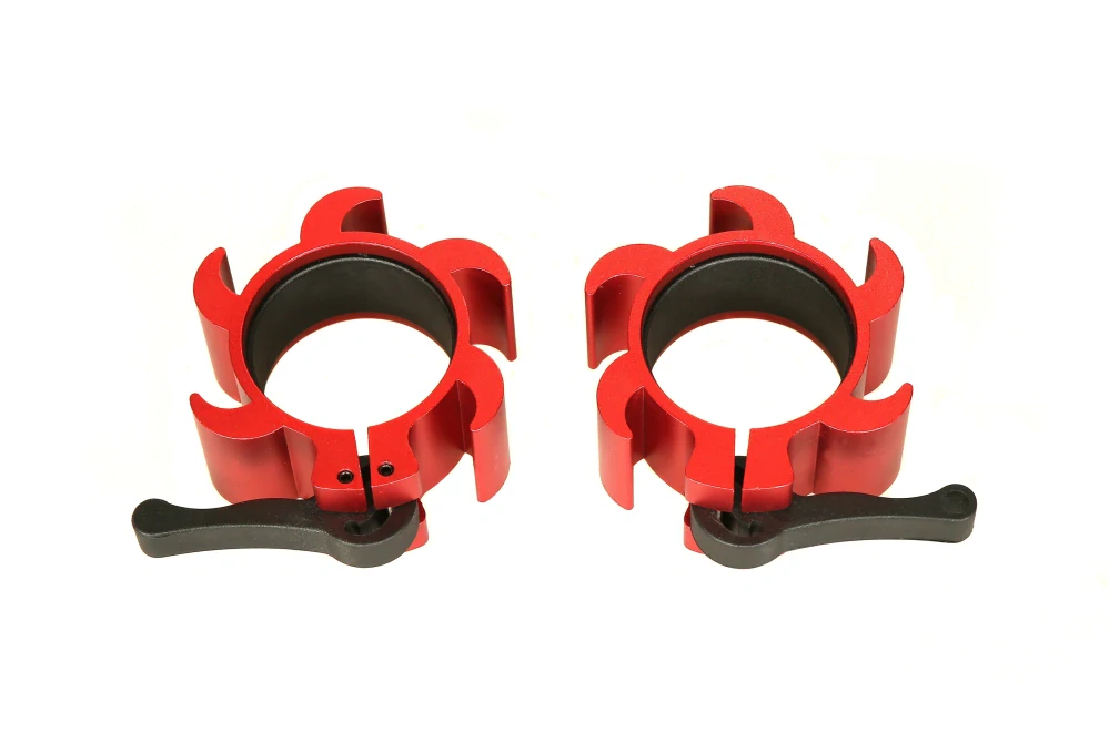 Uzávěr olympijský ALU červený - pár