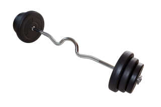 Nakládací činka EZ (kotouče s cementovou náplní) - 42,5 kg