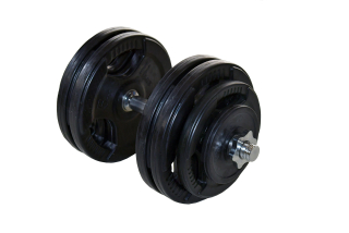 Jednoruční nakládací činka - 29,5 kg