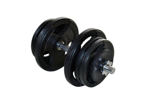 Jednoruční nakládací činka - 24,5 kg