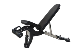 Polohovací lavice s opěrkou pro nohy